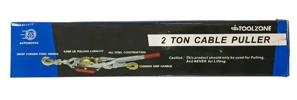 Toolzone 2-Ton Cable Puller TD025