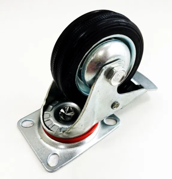 Toolzone 3″ Swivel Castor Wheel With Brake RM031