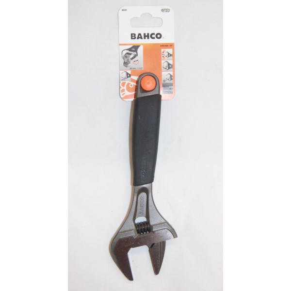 Adjustable Wrench with Rubber Handle 38mm wide