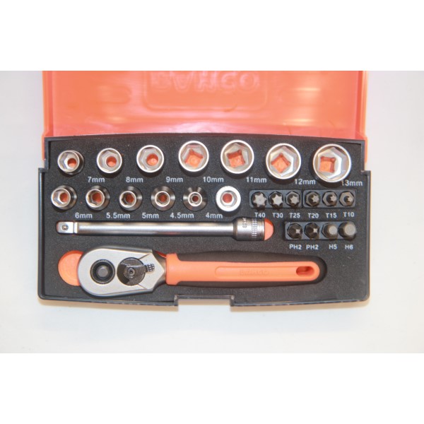 Socket Set 1/4 25P