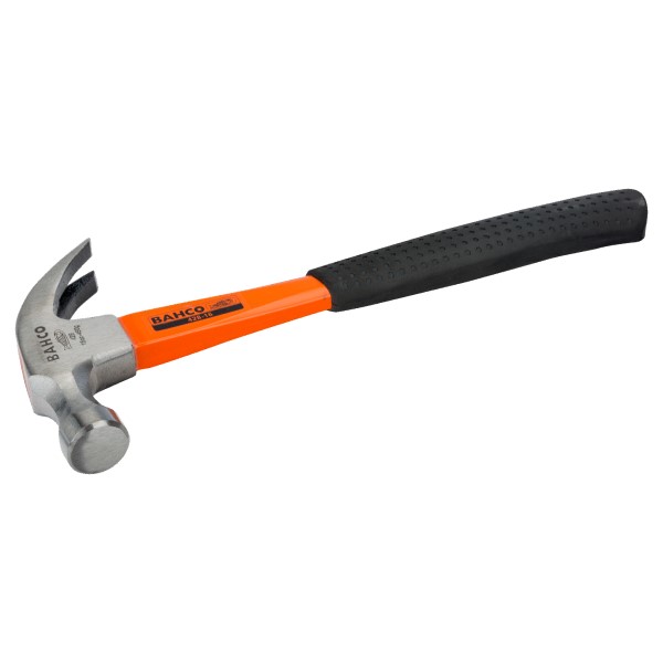 Hammer with fibre glass handle