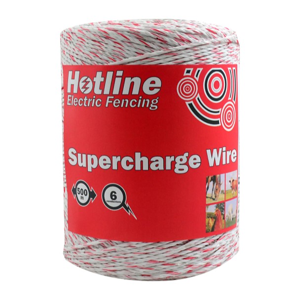 SUPERCHARGE 6 STRAND WIRE 500M