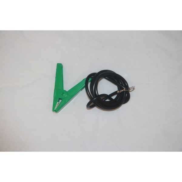EARTH AND FENCE LEAD – GREEN CROC CLIP