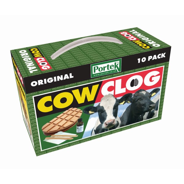 Cow Clog 10 Pack