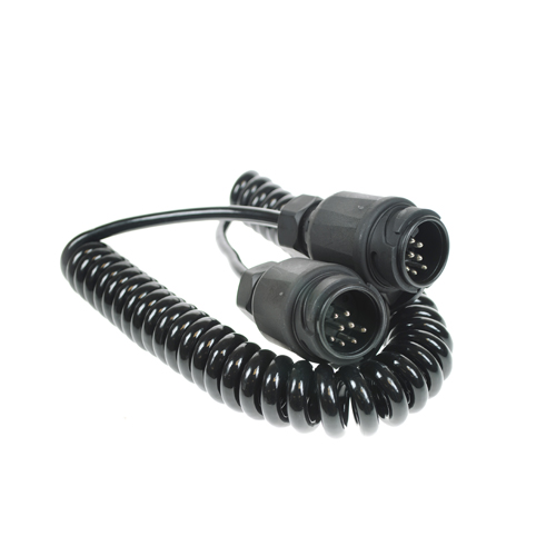 Maypole Trailer 8 Pin Curly Connecting Lead/ Suzi 3M MP5894