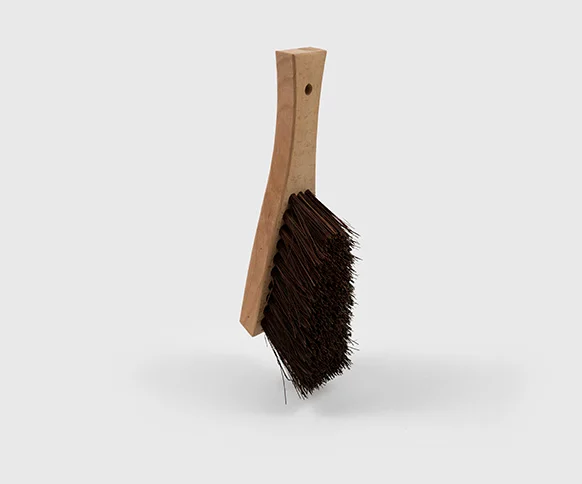 Hillbrush 10″ Heavy Duty Churn Hand Brush Stiff Bristles D1B