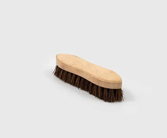 Hillbrush 7″ Wooden Hand Brush Stiff Bristles VR14