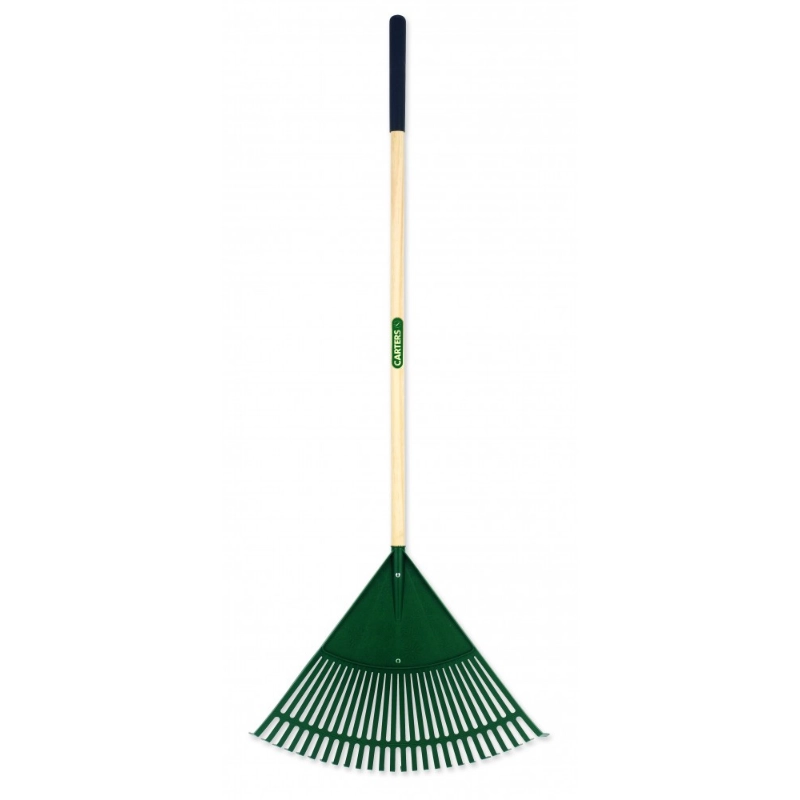 Carter 26 Plastic Teeth Leaf Rake 54″ Hardwood Shaft 26LRGP