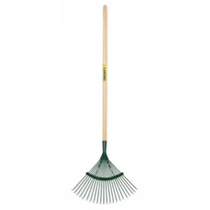 Carter 54" Wooden Shaft Lawn Rake 22 Wire Teeth 22LRGP