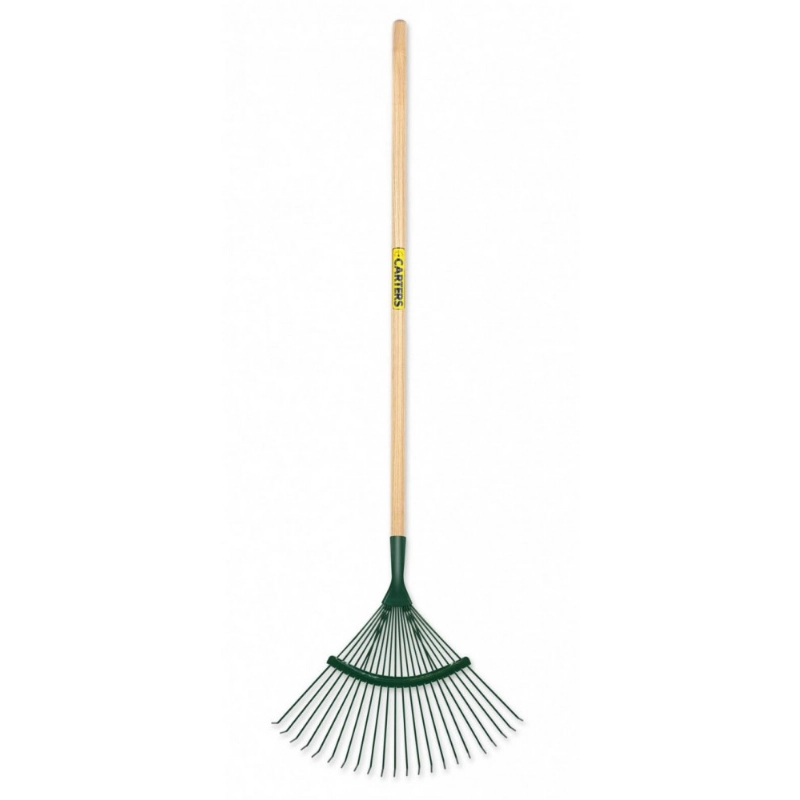 Carter 54″ Wooden Shaft Lawn Rake 22 Wire Teeth 22LRGP