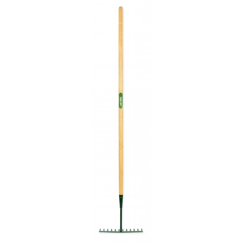 Carter 12 Teeth Garden Rake 54″ Wooden Shaft 12GRGP