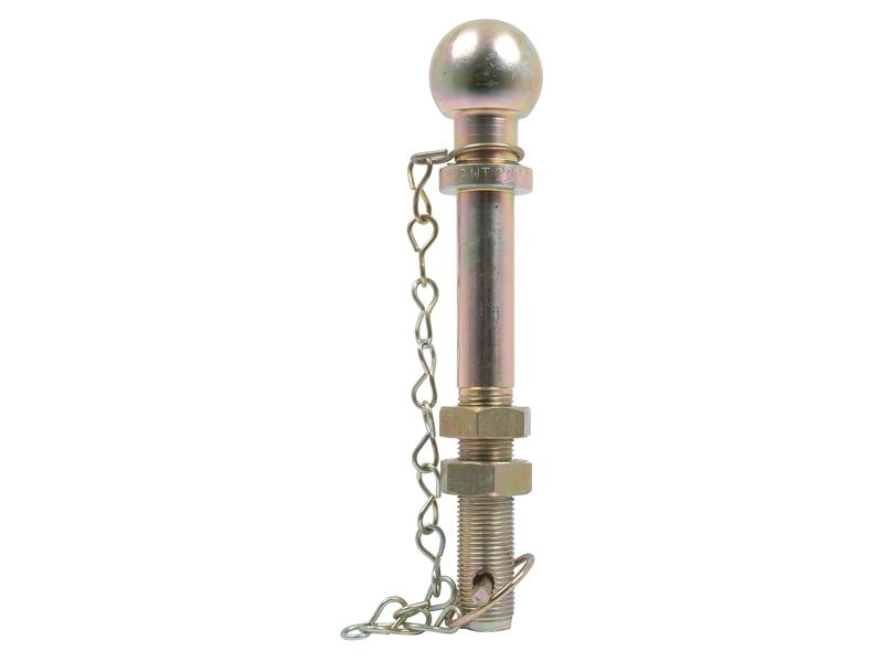 Ball Hitch Pin Long with Chain and Linch 7/8″ BK-010