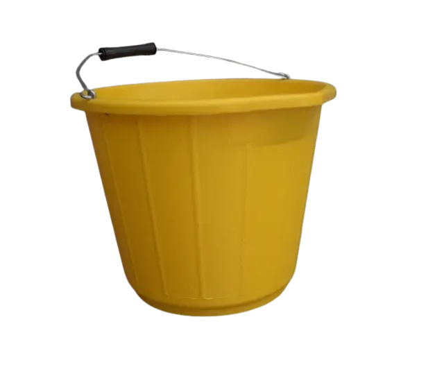 General Use Yellow Bucket Heavy Duty 3 Gallon