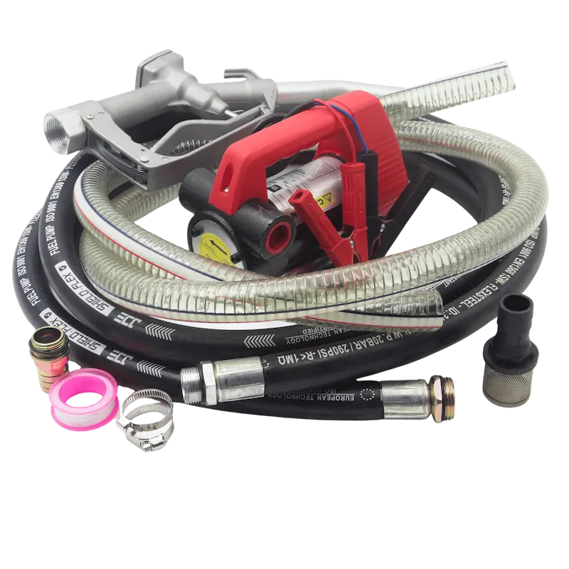 Large 12V Diesel Transfer Pump Kit